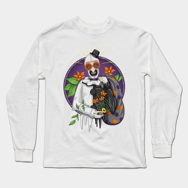 terrifier Long Sleeve T-Shirt by XioVerduzco-art